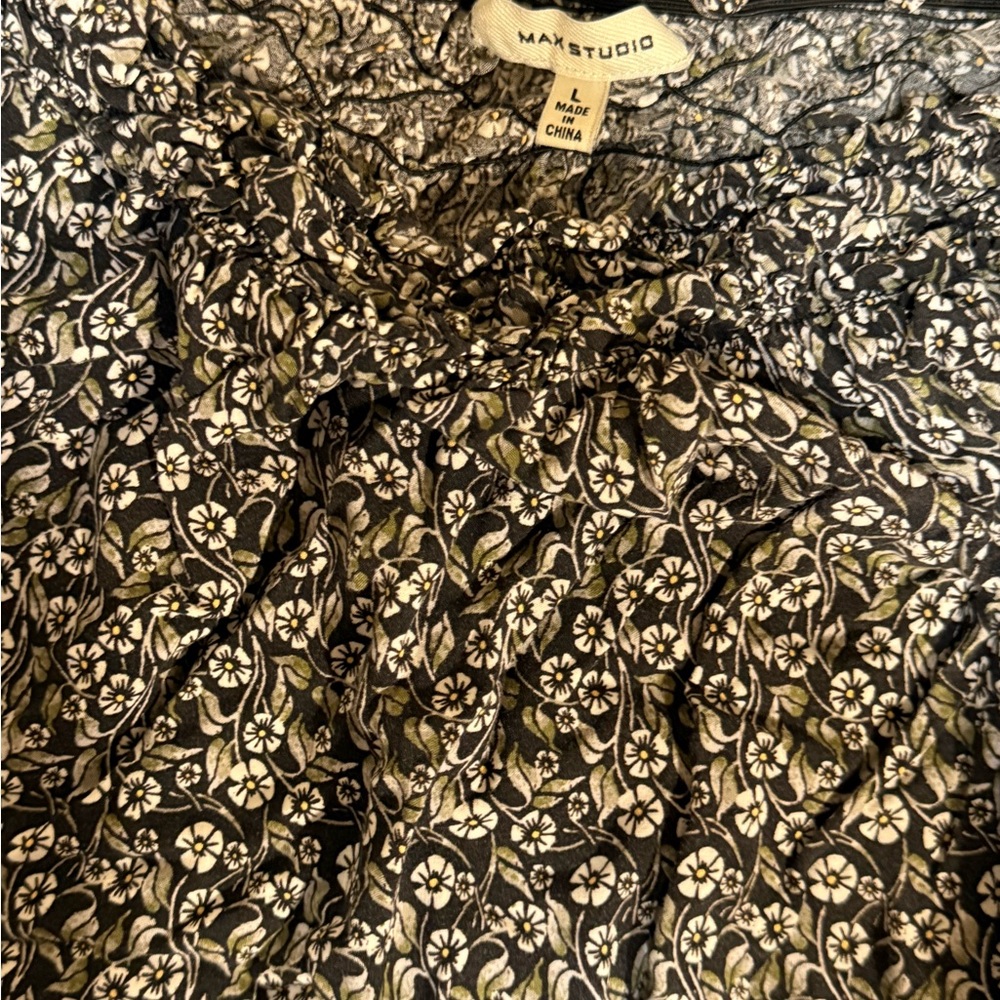 Max Studio Floral Blouse